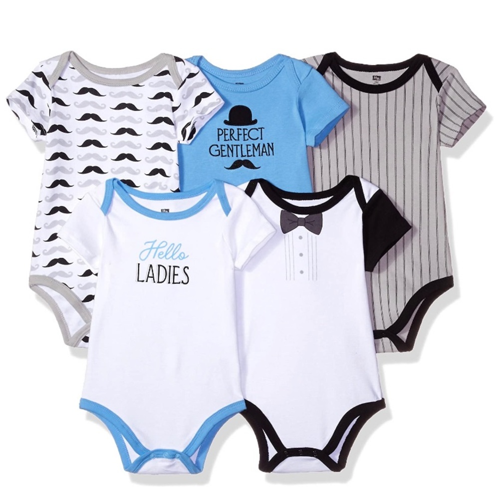 New Hudson baby onesie pack